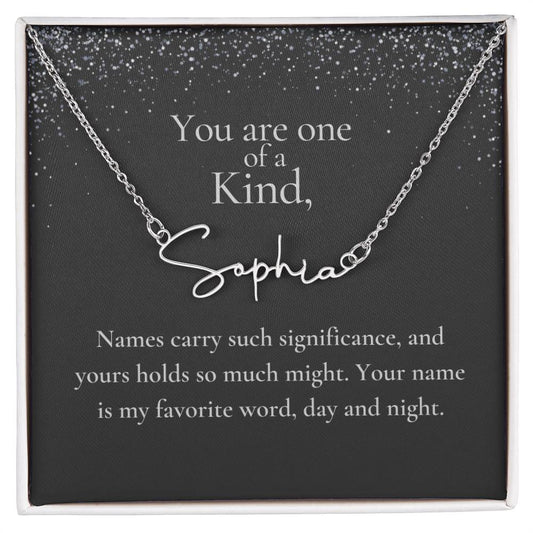 Personalized Name Necklace - Made in the USA