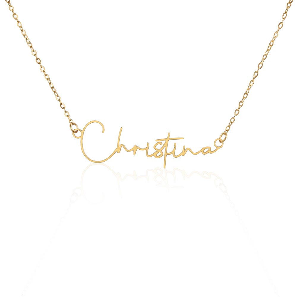 Personalized Name Necklace - Made in the USA