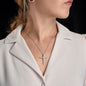 To My Daughter Catholic CZ Cross Necklace