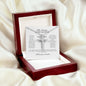 To My Daughter Catholic CZ Cross Necklace