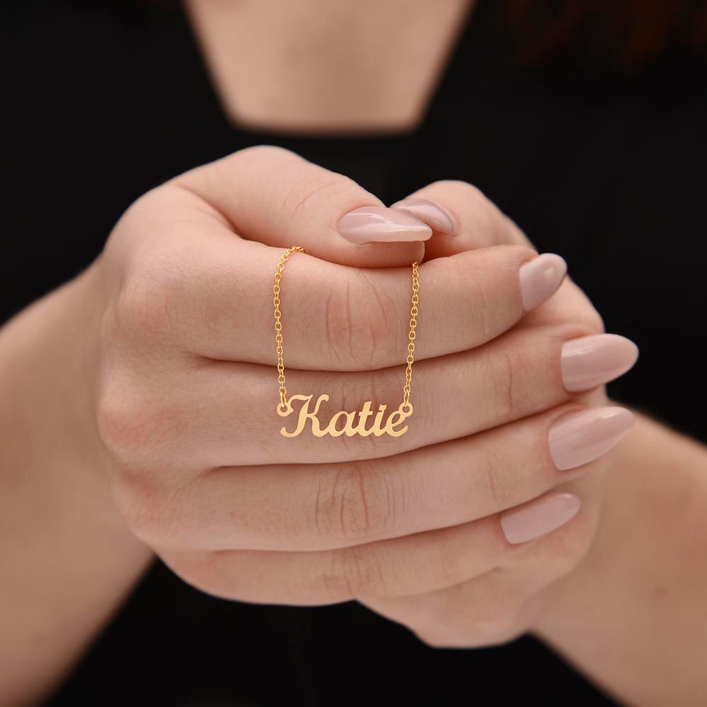 One of a Kind - Cursive Name Necklace
