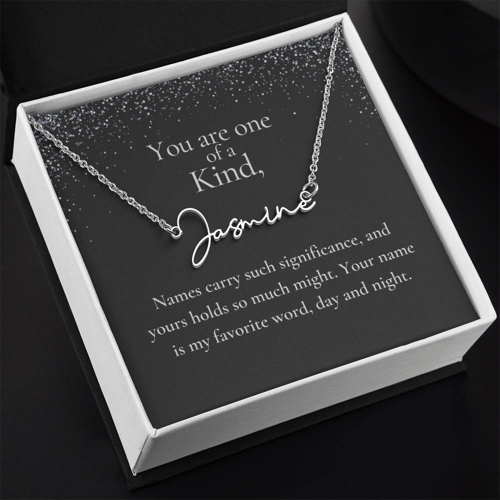 Personalized Name Necklace - Made in the USA