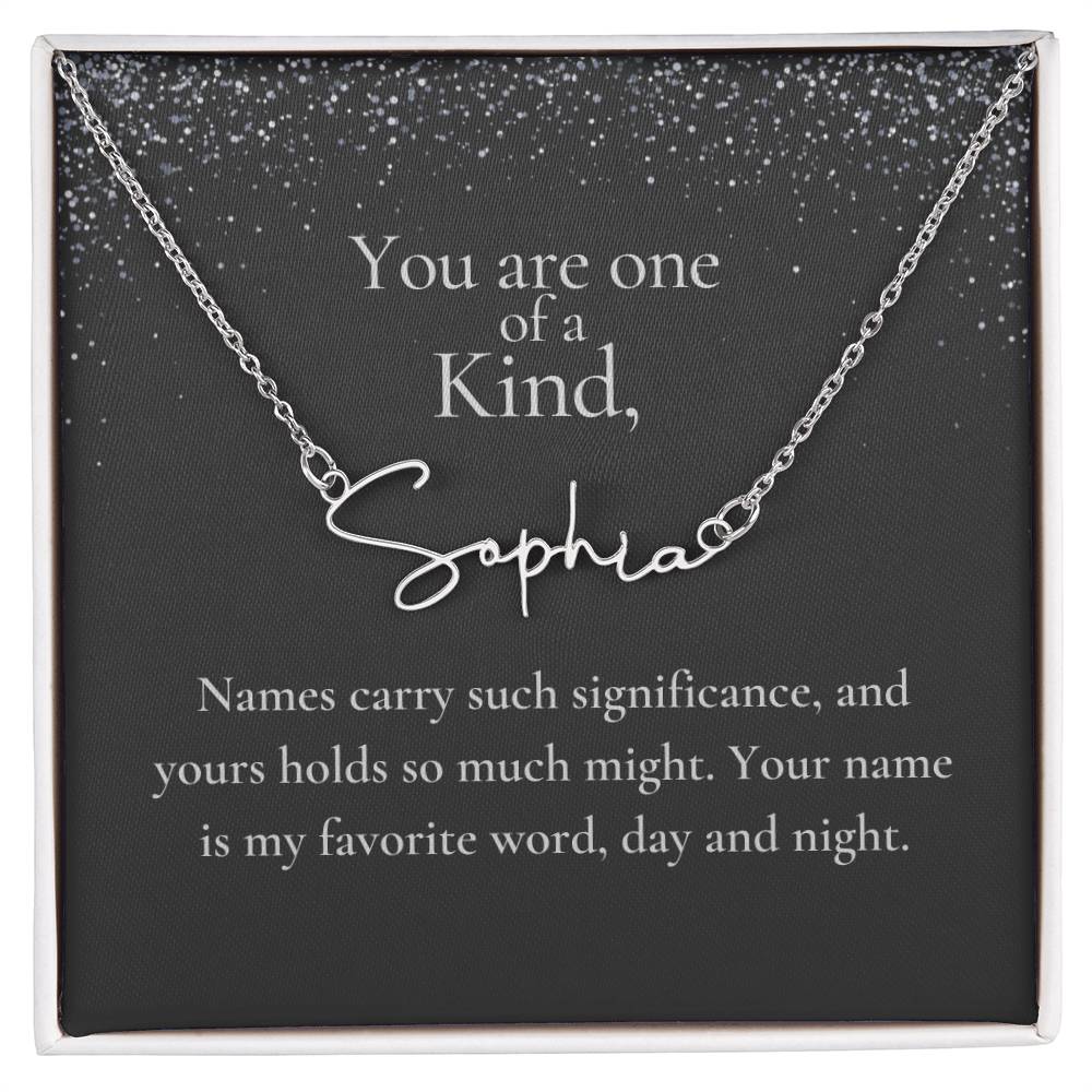 Personalized Name Necklace - Made in the USA