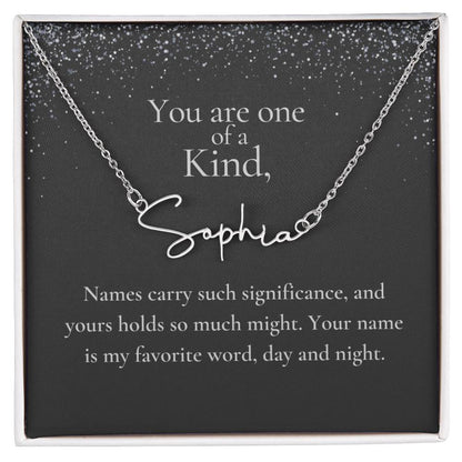 Personalized Name Necklace - Made in the USA