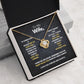 To My Wife - Heart Holds You - Necklace