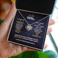 To My Wife - Heart Holds You - Necklace