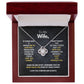 To My Wife - Heart Holds You - Necklace
